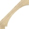 Ekena Millwork 6"W x 38"D x 38"H Imperial Rough Sawn Knee Brace, Douglas Fir BRC06X38X38IMP00RDF - alternate 3